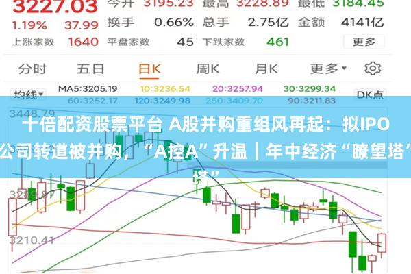 十倍配资股票平台 A股并购重组风再起：拟IPO公司转道被并购，“A控A”升温｜年中经济“瞭望塔”
