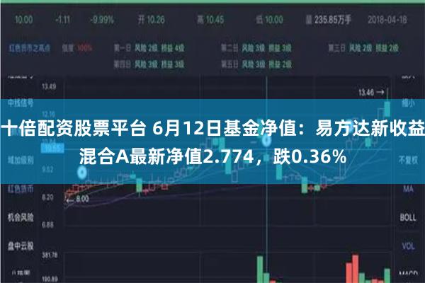 十倍配资股票平台 6月12日基金净值：易方达新收益混合A最新净值2.774，跌0.36%