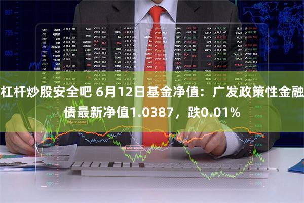 杠杆炒股安全吧 6月12日基金净值：广发政策性金融债最新净值1.0387，跌0.01%