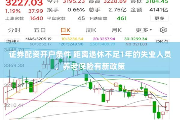 证券配资开户条件 距离退休不足1年的失业人员，养老保险有新政策
